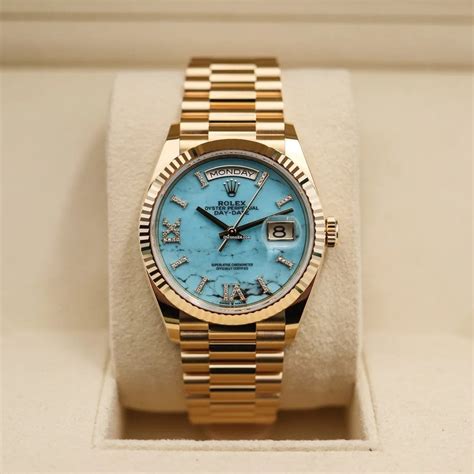 turquoise dial rolex|rolex day date 36 turquoise.